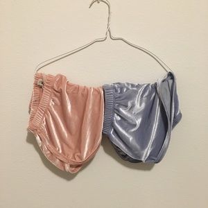 Brandy velvet shorts 15 each